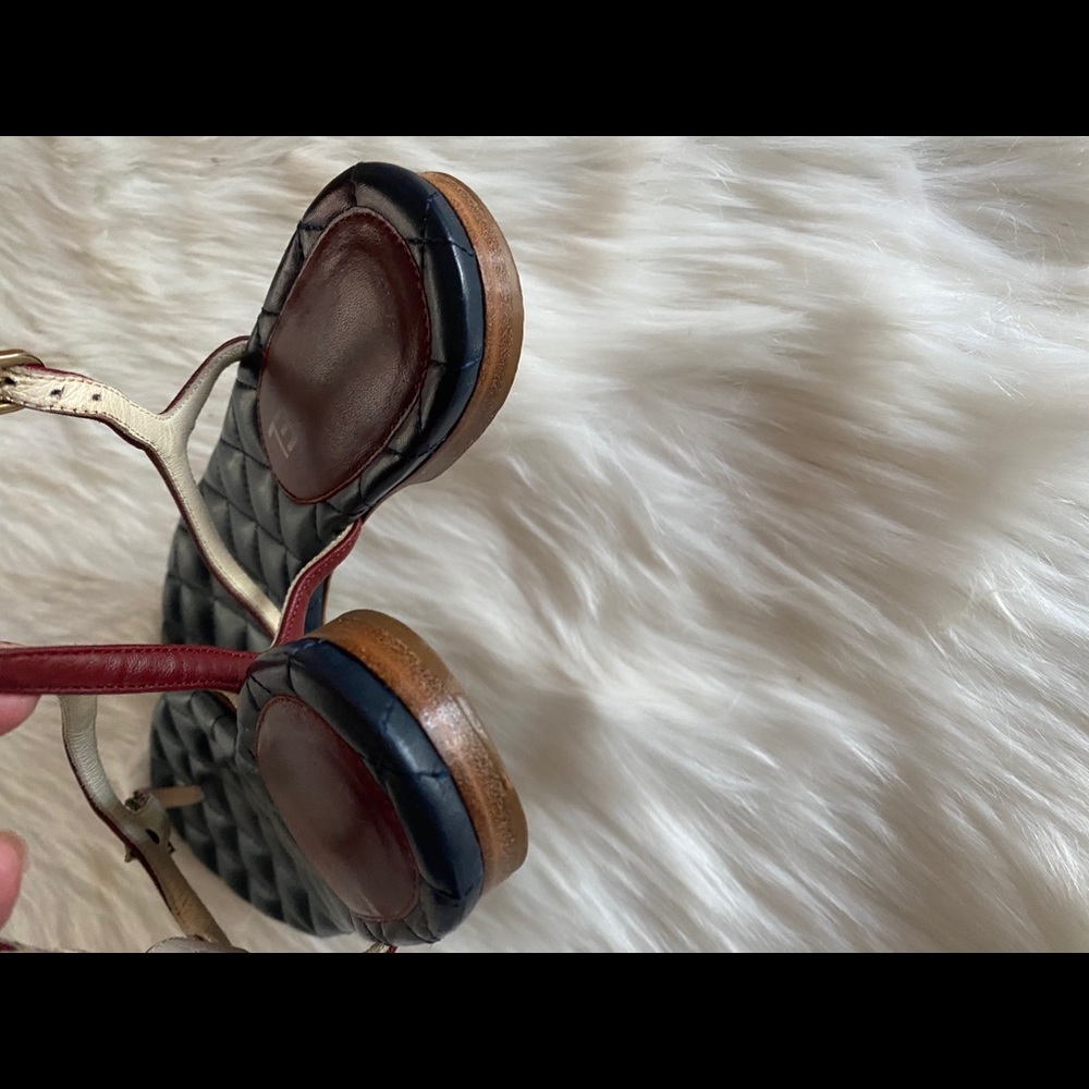 Chanel leather sandals - Picture 9 of 14